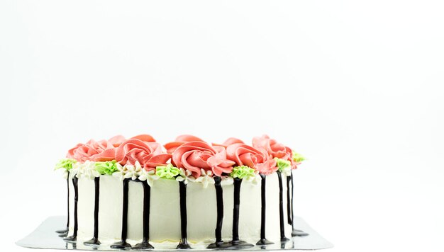 Photo close-up of pink flowers against white background