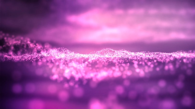 Close-up of pink flowers at night