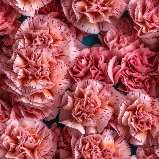 A close up of pink flowers