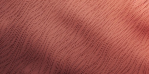 A close up of a pink fur