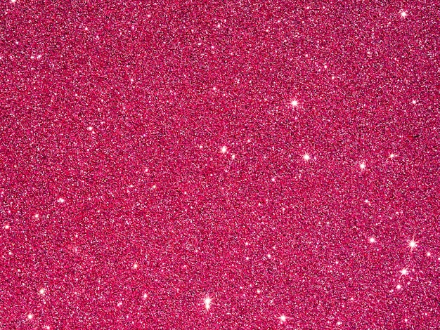 Close up of pink glitter background