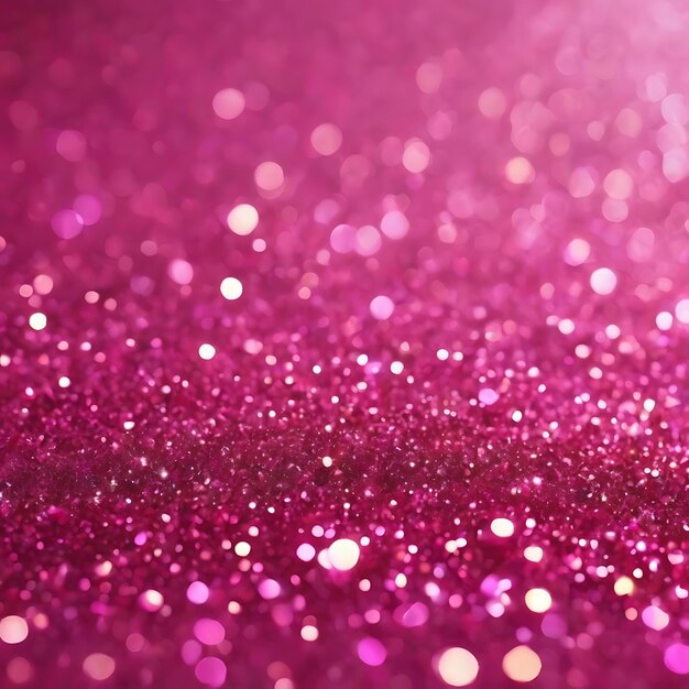 Close up of pink glitter background