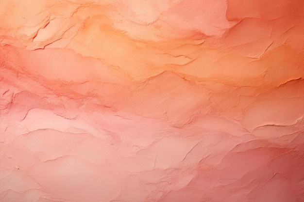 Close up of a pink and orange wall