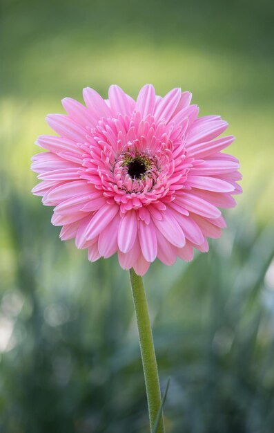 Close-up of pink pollinating flower