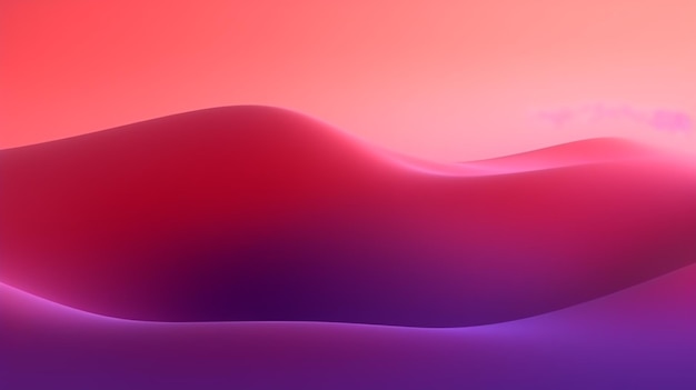 a close up of a pink and purple background with a mountain generative ai