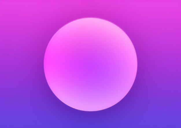 A close up of a pink and purple sphere on a purple background generative ai