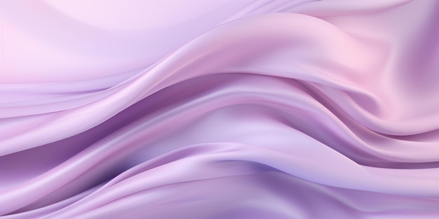 A close up of a pink silk fabric with a very smooth surface generative ai