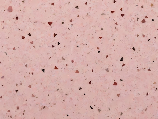 Photo close up pink terrazzo texture