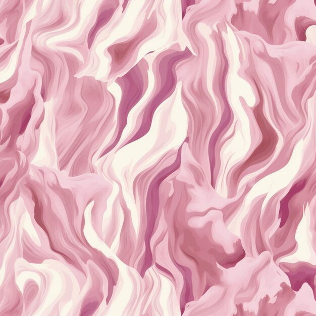 A close up of a pink and white marble pattern generative ai