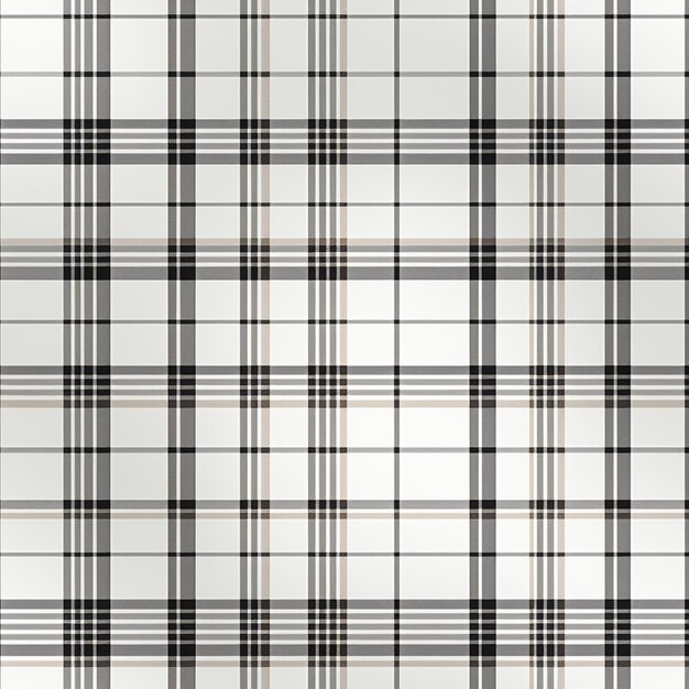 Photo a close up of a plaid pattern with a white background generative ai