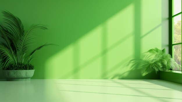 A close up of a plant in a pot in a room