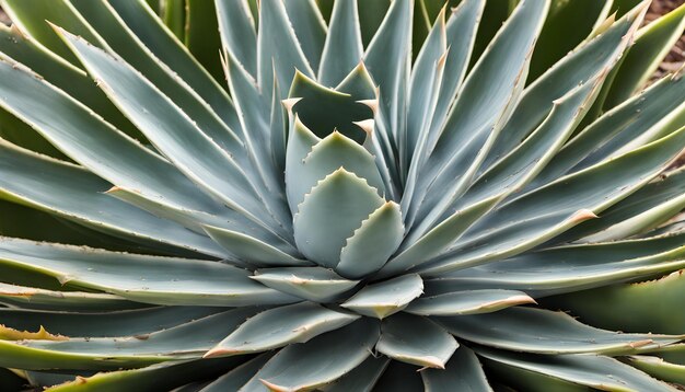 Photo a close up of a plant with a blue top