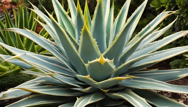 Photo a close up of a plant with a green background