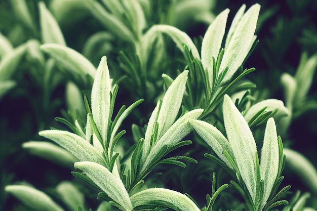 A close up of a plant with green leaves