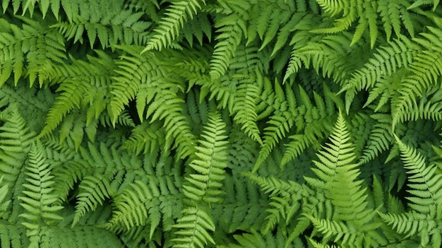 Photo a close up of a plant with green leaves