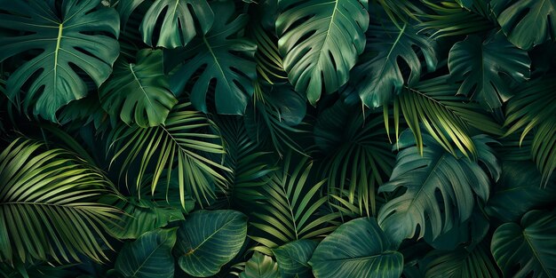 Photo a close up of a plant with many leaves