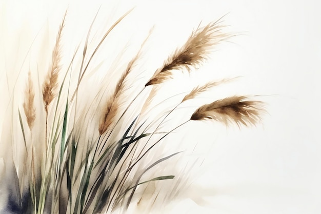 A close up of a plant with the word pampas.