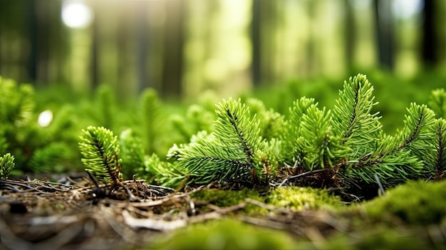 植物のクローズアップ