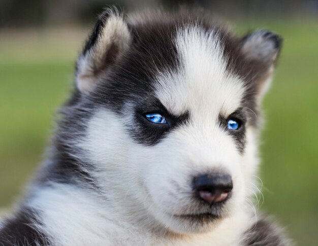 Photo close-up portrait of dog