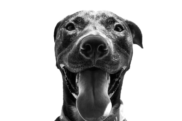 犬のクローズアップの肖像画