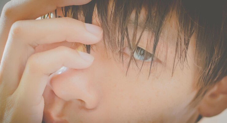 Photo 眼のクローズアップポートレート
