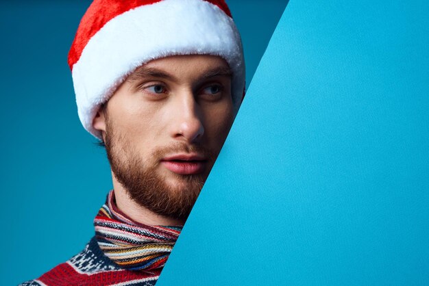 Close-up portrait of man wearing hat