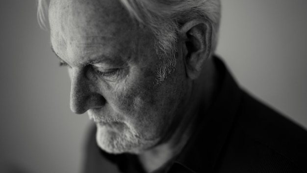 Photo close-up portrait of a man