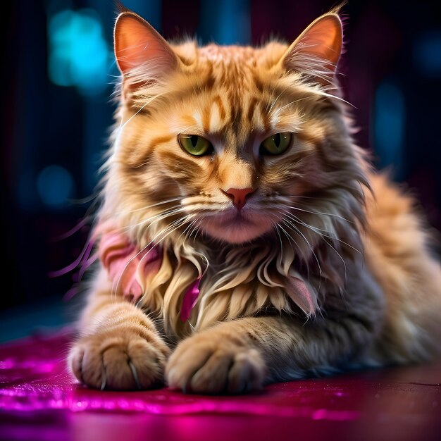 사진 고양이 의 클로즈업 초상화