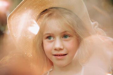 Premium Photo | Close up portrait ukrainian 7 year old girl with white hair like an angel with magic light Premium Photo | Close up portrait ukrainian 7 year old girl with white hair like an angel with magic light