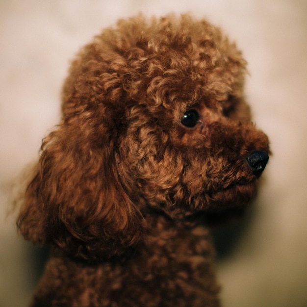 Close-up portret van een hond