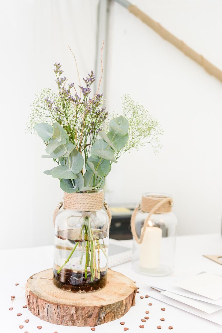 Photo close-up of potted plant on table