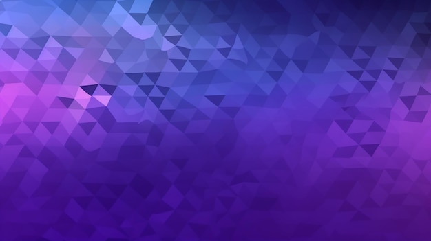 A close up of a purple and blue background with triangles generative ai