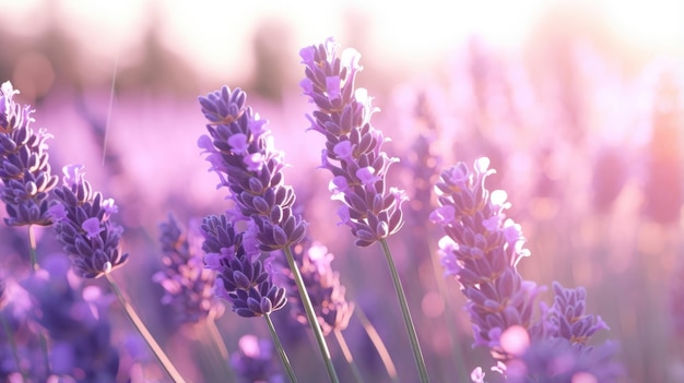 Photo close up of purple flowers