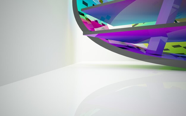 Foto un primo piano di una gemma viola su una superficie bianca