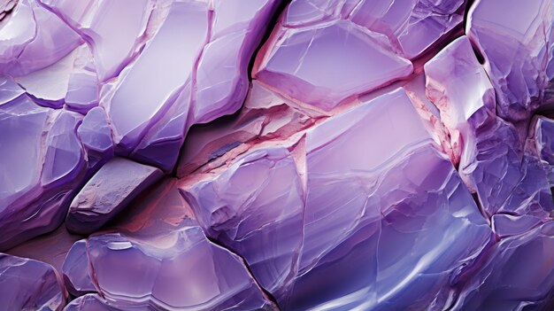 A close up of a purple rock background