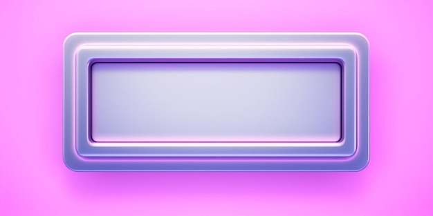 A close up of a purple television on a pink background generative ai