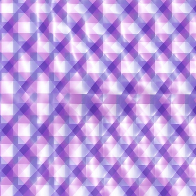 A close up of a purple and white checkered pattern generative ai