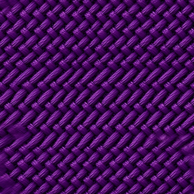 A close up of a purple woven material with a pattern generative ai