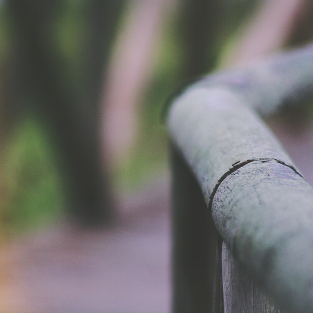 Photo close-up of railing