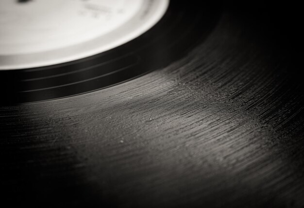 Photo close-up of record