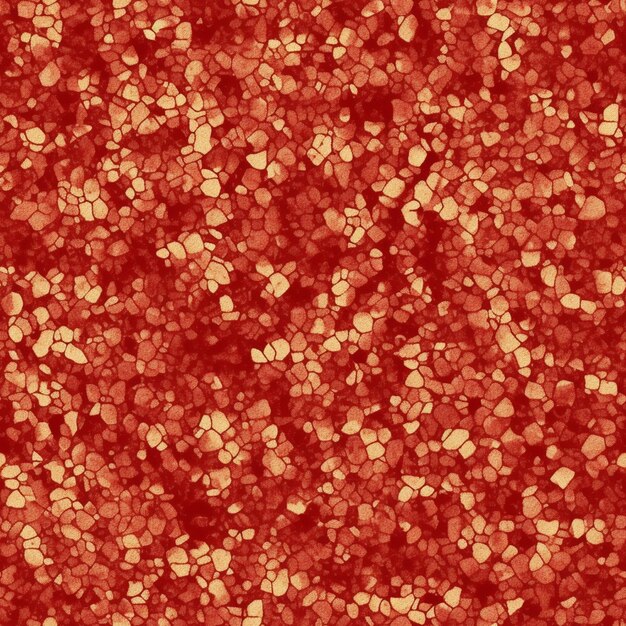 a close up of a red background with small circles generative ai