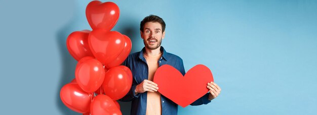 Close-up of red balloons