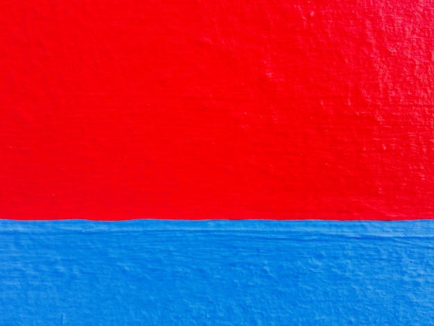 close-up of red blue sea