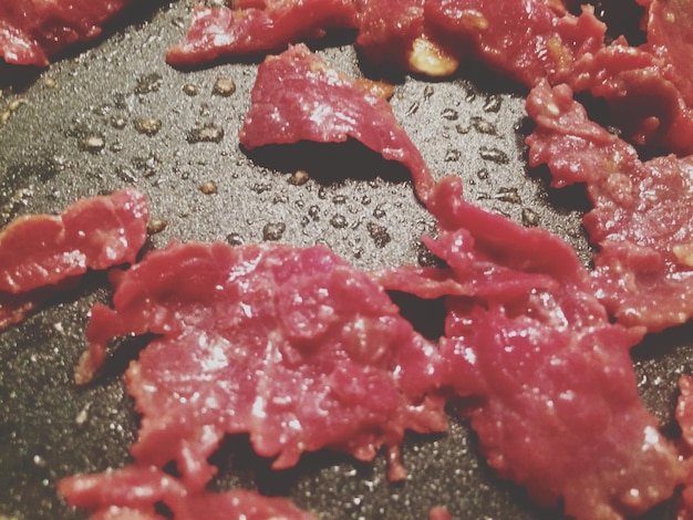 Photo close-up of red chili peppers