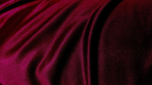 Photo close-up of red cloth