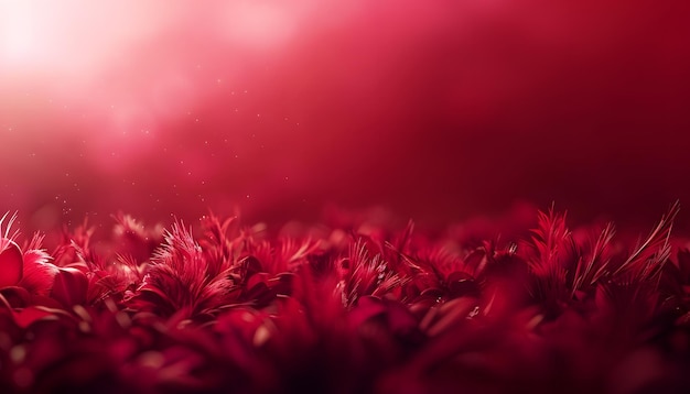 Близкий взгляд на красный цветок с белым фоном