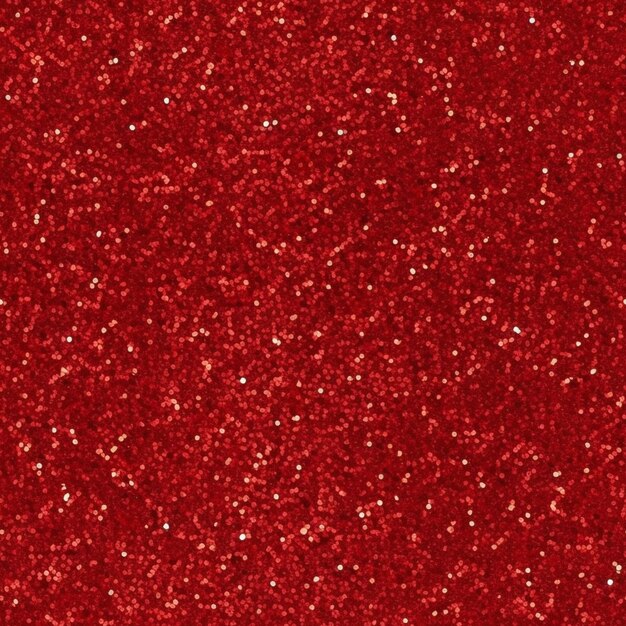 a close up of a red glitter background with a lot of small white dots generative ai