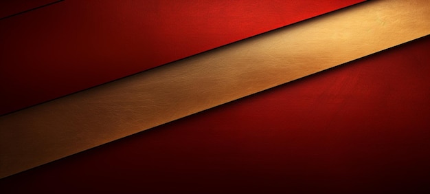 Photo a close up of a red and gold background with a diagonal generative ai