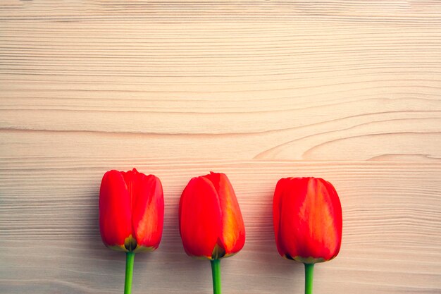 Close-up of red heart shape on table