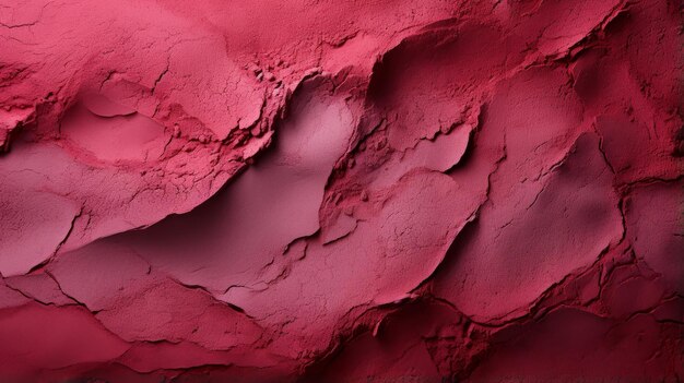 A close up of a red powder background